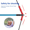 Pikkukuva 2 / 9: Lapset jousiammunta jousi lasku jousi lapsille ulkoilu ammunta harjoittelu jousi peliin recurve jousi