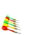 Miniatyrbillede 2 af 6: 500 STK Karneval Farve Balloner Metal Dart
