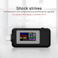 Miniatyrbilde 2 av 8: Type-C USB tester strøm spenning strøm tester timing amperemeter