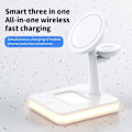 Miniatyrbild 8 av 8: 4 I 1 Magnetisk Trådlös Laddare Ställ För iPhone 14 13 12 Pro Max Apple Apple 8 7 6 Airpods  Snabb laddning Dock station