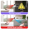 Miniatyrbild 3 av 6: 6MP PTZ IP Kamera 5G WiFi Dual Lens Kamera Hem Säkerhet CCTV