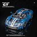 Miniatyrbillede 4 af 7: Teknisk 1486 piecesClassic GT Racing Bil 1:12 Kompatible 42154 Byggeklodser