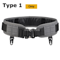 Miniatyrbilde 2 av 9: Tactical Polstret belte Airsoft CS Combat Molle Airsoft belter Duty Paintball midje belte