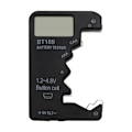 Miniatyrbilde 2 av 7: Ultraliten batteri tester 9V knapp celle universal husholdning LCD digital skjerm batteri tester