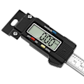 Miniatyrbild 7 av 7: Rostfritt stål Horisontal Vertikal Digital Display Linjal LCD Display Nivå Bokmått 0-15CM