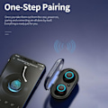 Pikkukuva 4 / 10: Langattomat Bluetooth kuulokkeet Hifi stereo melua vaimentavat nappikuulokkeet In-ear kosketus kuulokkeet