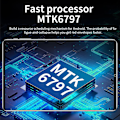 Miniatyrbillede 5 af 6: 11,6 tommer Netværk Android 13,0 Tablet 16GB RAM 1TB ROM 16MP 32MP 10 Core 12000mAh tablet 4 5G Wifi Tablet