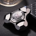 Miniatyrbild 4 av 5: Rostfritt stål Hand Spinner Fidget Tyst Lager Zink Legering Metal Ball Mute Edc Leksaker