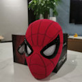 Miniatyrbild 2 av 7: Spiderman Huvudbonader Cosplay Moving Eyes Elektronisk Mask Spider Man Fjärrkontroll Elastic Leksaker