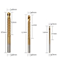 Miniatyrbild 5 av 8: 6 bitar Steg borr bits såg borr bit sats titan fräs 4-12 4-20 4-32mm 3 6 8mm