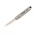 Miniatyrbillede 1 af 8: Rustfrit stål foldning skalpel medicinsk foldning kniv EDC udendørs udpakning lomme kniv