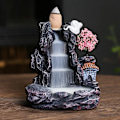 Miniatyrbillede 3 af 9: Tilbageløb Røgelse Holder Vandfald Røgelse Brænder Hjem Dekor Aromaterapi Ornament