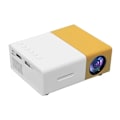 Miniatyrbilde 1 av 6: Mini LED Projektor 1000 Lumen 320x240P HDMI-kompatibel USB Lyd Hjem Media spiller