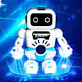 Miniatyrbild 5 av 5: Barn Dans Robot Leksak Astronaut Dans Leksak med Musik Ljus Ultrafuturistiska Rymdmän DJ Robot