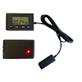 Miniatyrbilde 5 av 6: Runde Timer 10 sek Intervall Sett mottaker & Infrarød Beacon
