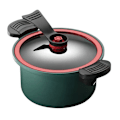 Miniatyrbild 7 av 7: Tryck kokare 3,5 l soppa kött gryta ris kokare gas spis mikro tryckkokare gryta gryta non-stick