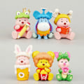 Miniatyrbild 2 av 3: Nalle Nalle Honey Tigger Eeyore Action Figures Piglet Doll Modell