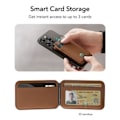 Miniatyrbillede 7 af 7: Læder Magsafe Wallet Stand Case til iPhone 14 13 12 Pro Max Cartera Magsafe