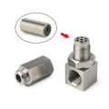 Miniatyrbillede 5 af 7: Universal O2 Oxygen Sensor Extender 90 Degree eller 45 Degree 02 Bung Extension