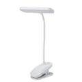 Miniatyrbilde 1 av 7: Fleksibel bord lampe med klemme trinnløs dimming led bord lampe