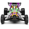Pikkukuva 9 / 9: Wltoys Uusi 1/10 nopea 60KMH Buggy metallilla runko 2.4G 4WD maasto harjaton RC auto