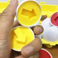 Miniatyrbillede 7 af 10: Montessori Smart Æg 3D Puslespil Legetøj til børn Pædagogisk Læring Matematik Legetøj