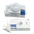 Miniatyrbillede 5 af 8: 5,8GHz LED Mikrobølge Radar Sensor Lys Switch Menneske Krop Bevægelse Induktion Sensor Controller Switch