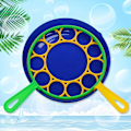 Miniatyrbild 7 av 7: Barn Big Bubbles Wand Kit Barn Leksaker Fancy Bubble Circle Rekvisita