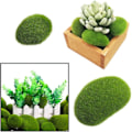 Miniatyrbilde 3 av 7: Kunstig mose steiner dekorativ, grønn mose kuler,for blomster arrangement hager og håndverk