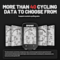 Miniatyrbillede 7 af 8: GPS Cykel Computer BSC100S Cykel Trådløs Speedometer Cykel Digital Stopur Cykling Kilometertæller