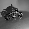 Miniatyrbillede 5 af 6: 3D Metal Puslespil Motorcykler Gør det selv Model Bygningssæt Voksenlegetøj