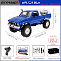 Miniatyrbild 4 av 5: WPL C24-1 Full Scale RC Bil 1:16 2.4G 4WD Rock Crawler