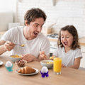 Miniatyrbild 4 av 7: 5 st silikon Ägg kopp färgglad mjuk silikon ägg kopp kokt ägg servering kopp ägg bricka ägg hållare ställ kök verktyg