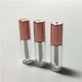 Miniatyrbillede 2 af 4: 50 Styks 1,2ML Rose Guld Empty Lip Gloss Tube Plastic Refillable flasker Liquid Lipstick Container