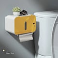 Pikkukuva 8 / 9: Induktio WC paperi pidike hylly automaattinen paperi Wc paperi teline seinälle wc paperi annostelija kylpyhuone tarvikkeet