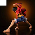 Miniatyrbillede 3 af 5: One Piece Luffy Figures Abe D. Luffy Battle Style Action Figures Anime Collection PVC Model Dukke Legetøj