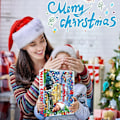 Miniatyrbild 4 av 4: 2D advent kalender 24 dagar  advent kalender med  slumpmässiga fasta siffror