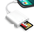 Pikkukuva 1 / 7: ios SD Card Reader iPhone 12 11 13 14 15 Pro Max muisti kamera SD kortti sovitin iPhone iPad MacBookille