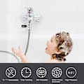 Miniatyrbillede 2 af 7: Hot Tub Vand Temperatur Monitor El Hjem LED Display Bruser Vandhaner Vand Termometer