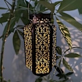 Pikkukuva 3 / 7: Led aurinko valo aurinko riippuva lyhty retro aurinko rauta taide lyhty koriste vintage polku lamppu