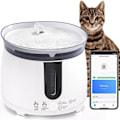 Miniatyrbilde 1 av 6: Katt vann fontene med trådløs pumpe kjæledyr vann fontene for katter inne automatisk smart fontene