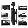 Miniatyrbilde 5 av 5: Trådløst Bluetooth Headset Ring Påminn Vibrasjon Sport Klips Driver Auriculares Øretelefoner
