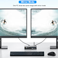 Miniatyrbillede 4 af 7: Dual Monitor DP KVM Switch 4K 120Hz 2x2 USB 3.0 HDMI KVM Switch 2 in 2 out