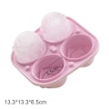 Miniatyrbillede 8 af 10: 3D Rose Is Forme 2,5 Tommer Stor Is Terning Bakker Make 4 Kæmpe Sød Blomster Shape Is