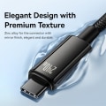 Miniatyrbillede 5 af 7: USB Type C Kabel Superopladning Hurtig Oplader Type C til Type Kabel