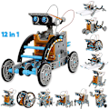 Miniatyrbild 4 av 8: 12 i 1 Science Experiment Solar Robot Toy DIY Building powered Learning  Tool