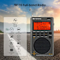 Miniatyrbild 2 av 6: Reteness TR110 Portabel SSB Shortwave Radio FM MW SW LSB AIR CB VHF UHF Full Band NOAA Alert Digital Radio Receiver for Outdoor