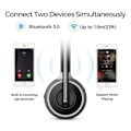 Pikkukuva 6 / 8: M5 Bluetooth 5.0 kuulokkeet langaton pään päällä kohina vaimennus kuulokkeet kristalli kirkas mikrofonilla