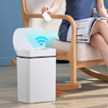 Miniatyrbillede 2 af 6: Smart skraldespand til køkken hus smart hjem skraldespand affaldskurv badeværelse automatisk sensor affaldsspand