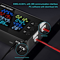 Miniatyrbillede 6 af 8: Wattmeter Power Meter Voltmeter Power Analyzer El Meter